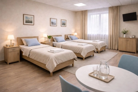 палаты частной психиатрической клиники